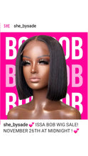 Load image into Gallery viewer, 4x4 BOB CLOSURE WIG