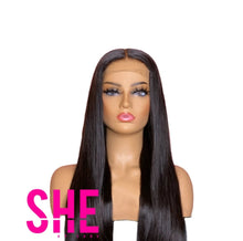 Load image into Gallery viewer, 4x4 HD STRAIGHT CLOSURE WIG