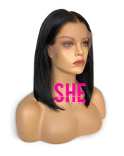 Load image into Gallery viewer, STRAIGHT HAIR LACEFRONT BOB WIG