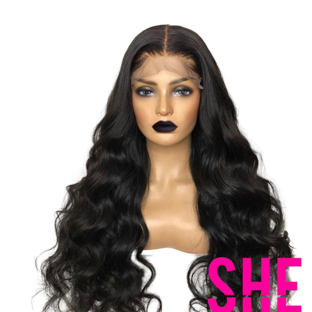 4x4 HD BODYWAVE CLOSURE WIG