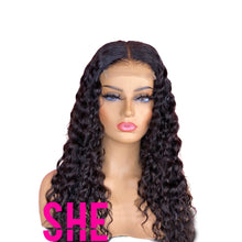 Load image into Gallery viewer, 4x4 HD ITALIAN CURLY CLOSURE WIG
